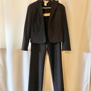 Studio M Petite lightly striped suit